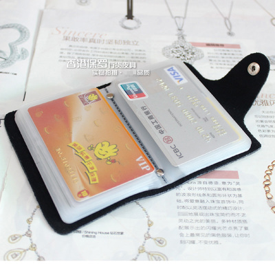 特價真皮卡包銀行卡包情侶卡套新款男士卡片包女式卡夾防磁名片夾