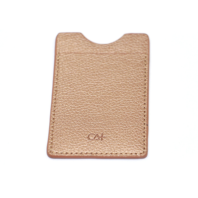 工廠直銷產(chǎn)品經(jīng)典款黑色萊卡布手機(jī)背貼銀行卡套亞馬遜熱銷